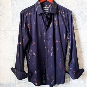 NWOT BARABAS The True Philosophy of Fashion Dress Shirt Size M